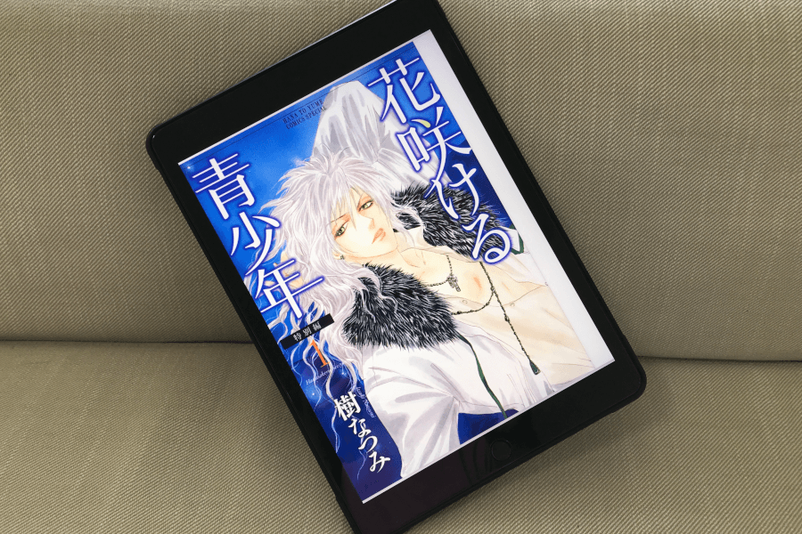 少女マンガ「花咲ける青少年」特別編1巻の表紙イメージ