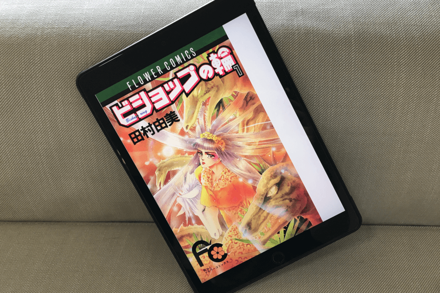 田村由美作の少女マンガビショップの輪の表紙イメージ