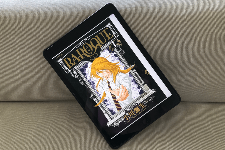 マンガ小川彌生作「バロック」1巻表紙イメージ