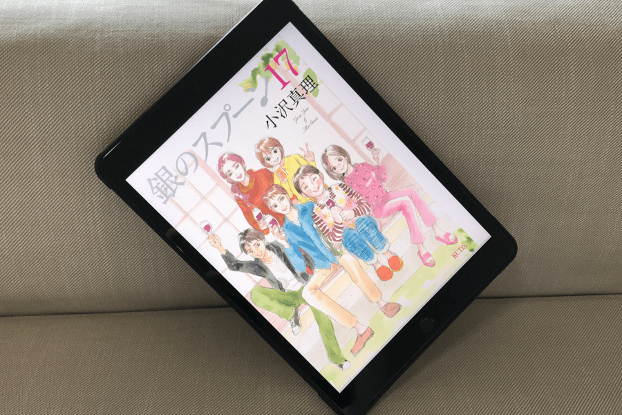 小沢真理作の少女マンガ銀のスプーンの最終巻イメージ