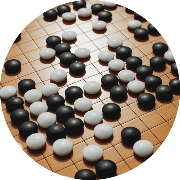 韓ドラミセンのタイトルイメージとなる「囲碁」