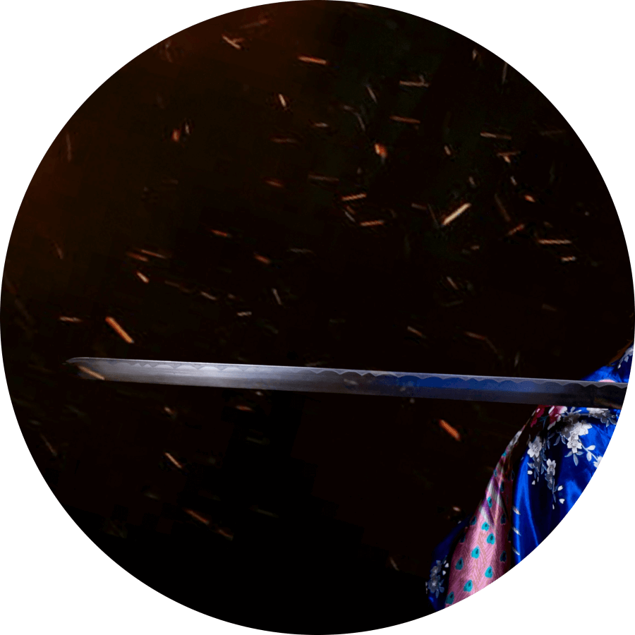 少女漫画「八雲立つ」の刀のイメージ