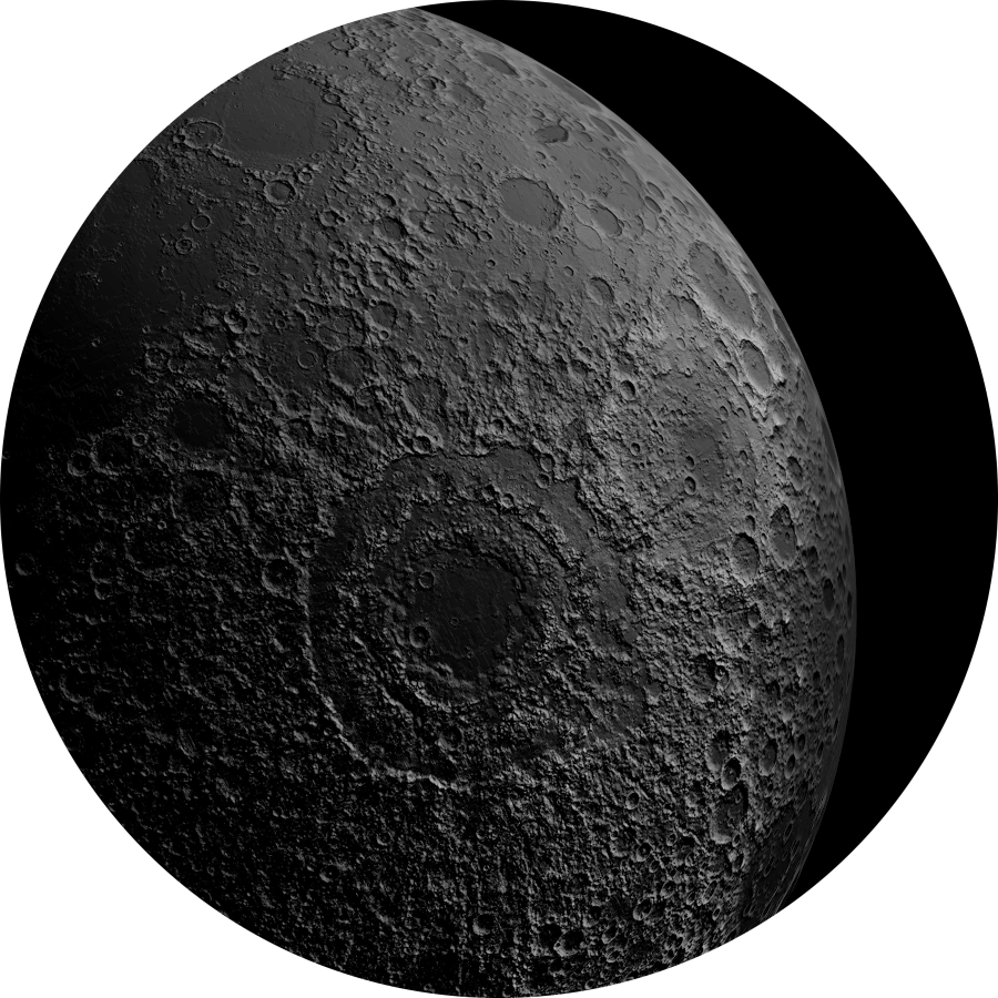 韓ドラ「静かなる海」の月のイメージ